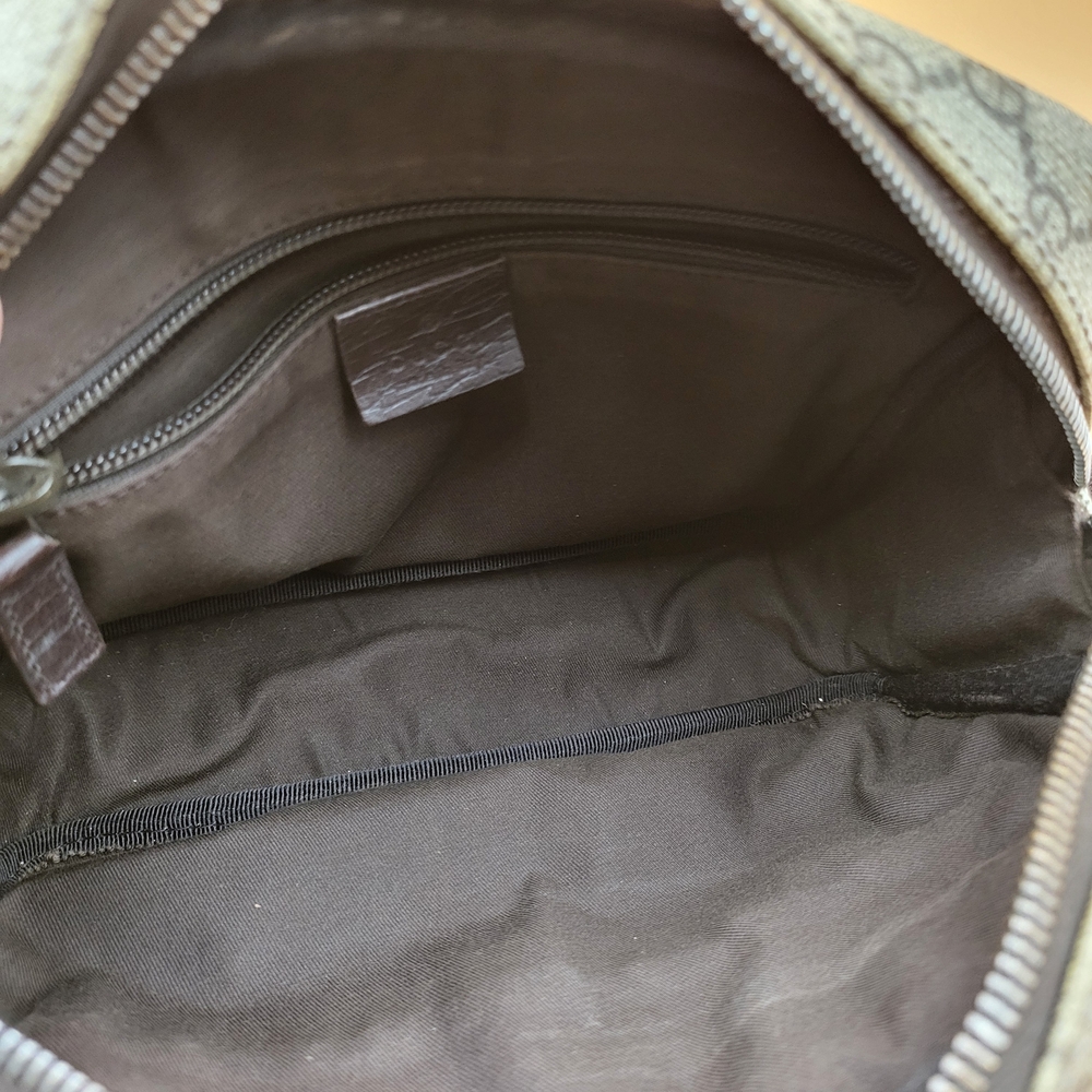 Gucci GG Supreme Camera Crossbody Shoulder Bag, Authentic w/COA.. - Picture 8 of 14